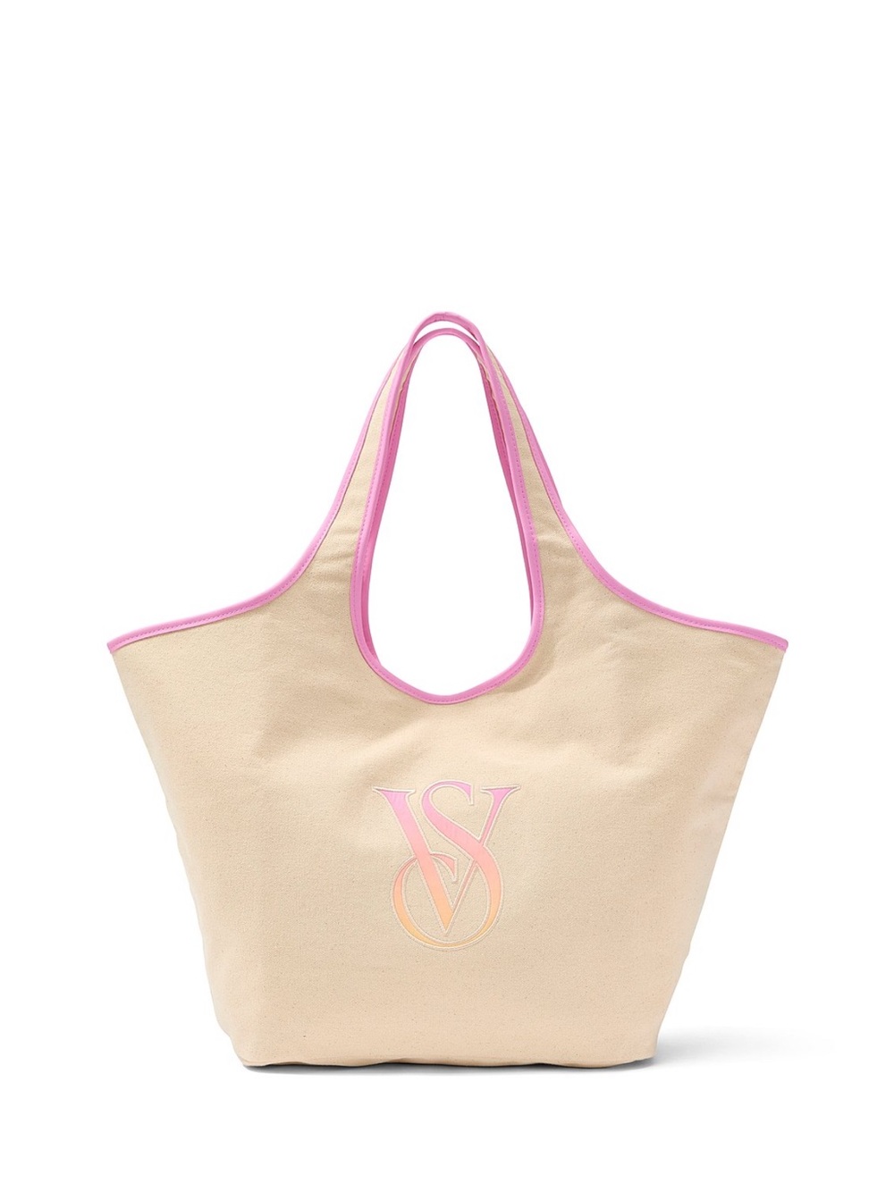 🌸PRETTY PINK CANVAS VICTORIA’s SECREt TOTE